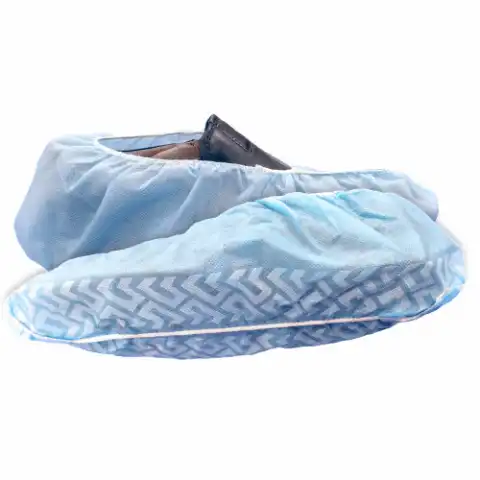 Blue Disposable Shoe Covers 300/cs, XX Large