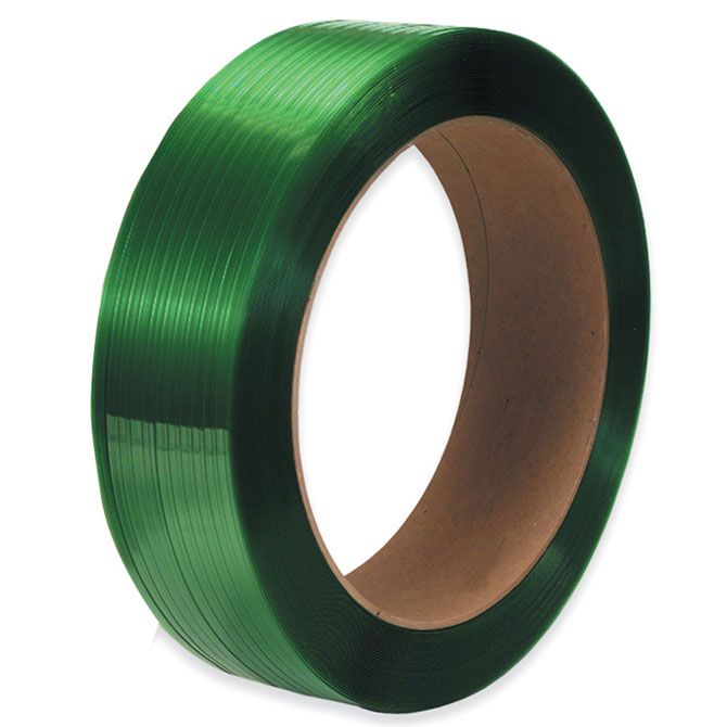 5/8&quot; x 035 x 4200&#39; 1300# PET HG Green Polyester Strapping