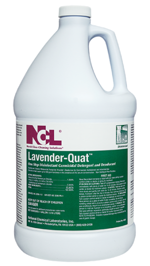 NCL Lavender Quat One Step
Disinfectant,
Germicidal Detergent &amp;
Deodorant - (4gal/cs)