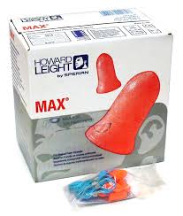Ear Plugs Max Corded 100/bx