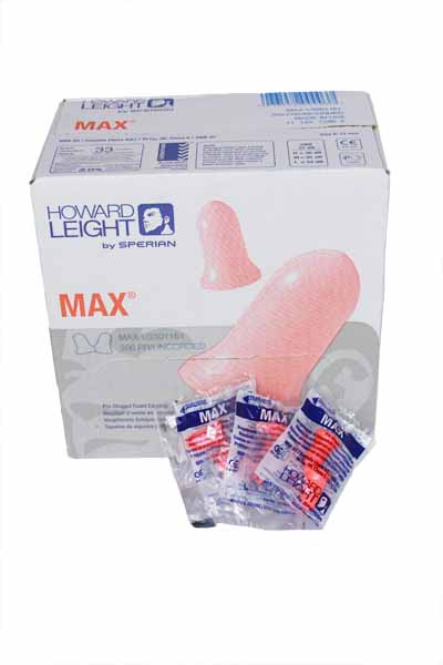 Ear Plugs Max Uncorded 200/bx