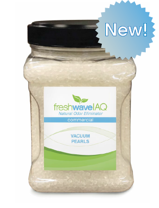 FreshWave IAQ Bulk Vacuum
Pearls, 100 scoops/container
- (6/cs)