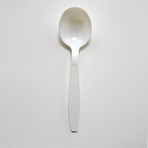Soup Spoon Med Wt Plastic - 1000/cs  E175004