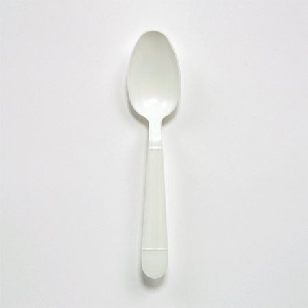Spoon Med Wt Plastic - 1000/cs  E175002  Polypro