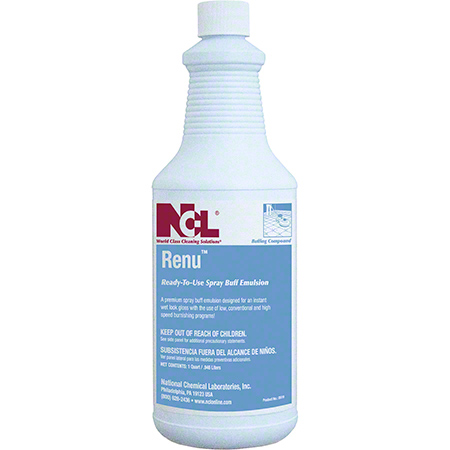 NCL Renu Ready-to-Use Spray Buff Emulsion - (12qts/cs)