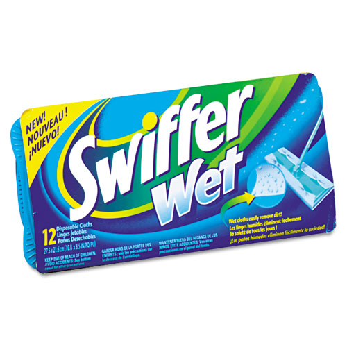 Swiffer Wet Refills, 12/pack
- (12/cs)