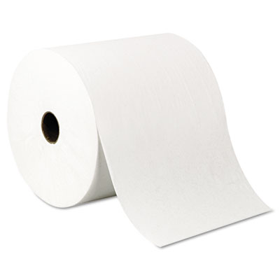vonDrehle Transcend Premium 
White Hardwound Roll Towel, 
7.9 x 500&#39; - (6/cs)